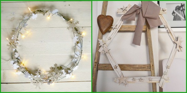 diy coronas navideñas