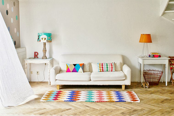 Vivienda color wood  and stool